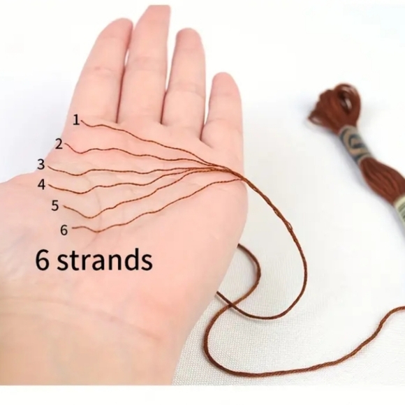 Multicolor Embroidery Floss Set 300 Skeins 300 Different Colors No Repeats NEW - Picture 4 of 6